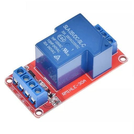 Modulo Relay de 1 Canal 5V - 30A Modulo Rele, Ferretrónica