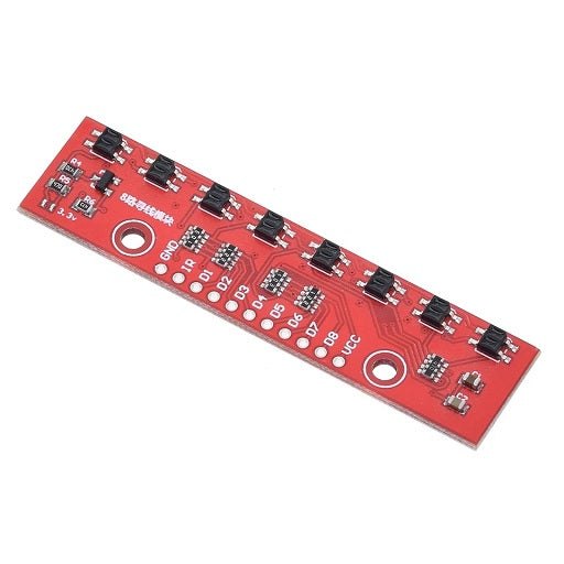 Modulo Sensor de Linea Digital - Arreglo de 8 Sensores similar a QTR 8, Ferretrónica