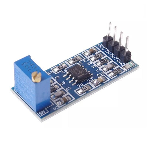 Modulo Amplificador Operacional LM358 Ganancia ~ 100x, Ferretronica