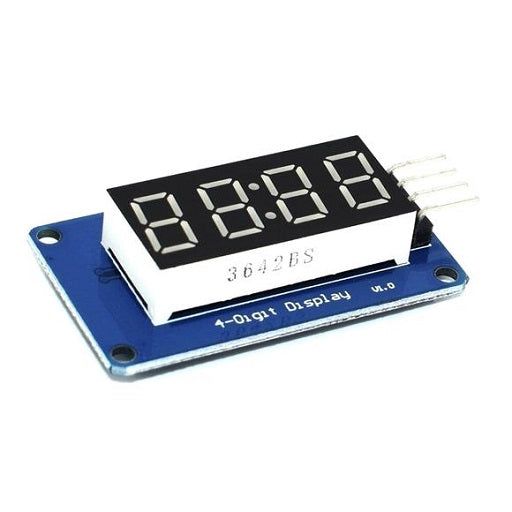 Modulo Display 7 Segmentos de 4 Digitos Con TM1637, Ferretronica