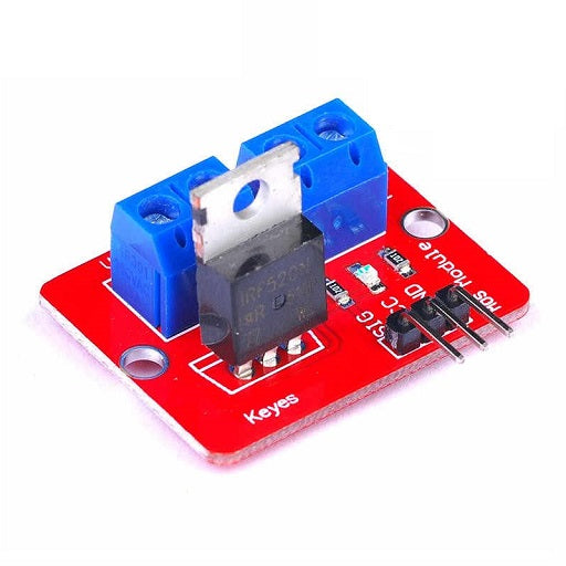 Modulo MOSFET IRF520 Driver Potencia 24V - 5A Canal N, Ferretronica
