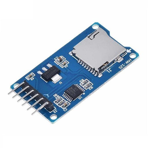 Modulo Micro SD TF Lectura y Escritura Memoria uSD SPI, Ferretronica