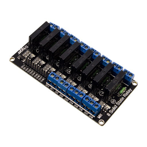 Modulo Relay de estado solido de 8 Canales - Modulo Rele para Arduino 5V, ferretronica