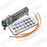 Modulo Reproductor MP3 USB Lector de uSD con Bluetooth entrada auxiliar radio FM para instalar, Ferretrónica