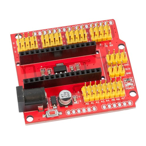 Modulo Shield Sensor Arduino Nano Expansion de Pines, Ferretronica