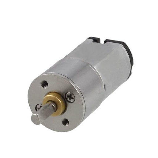 Motorreductor velocista 16 ga con torque de 500 gr por cm a 1000 RPM, ferretronica