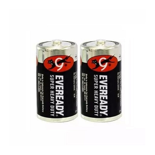 Par de Pilas Tipo C Eveready 2 Baterias tipo C, ferretronica