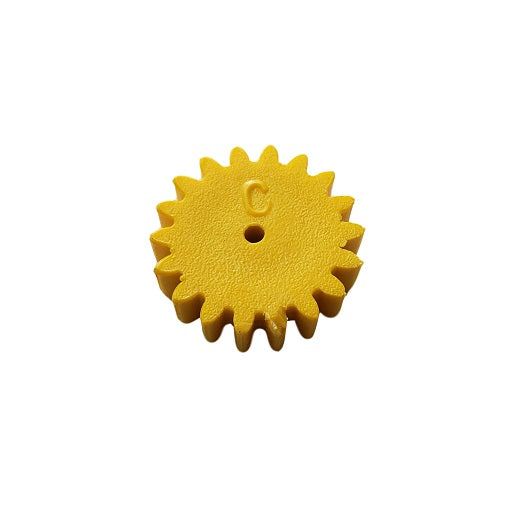 Piñon Engranaje Plastico C - 18 dientes - ø 1.9 cm, Ferretronica