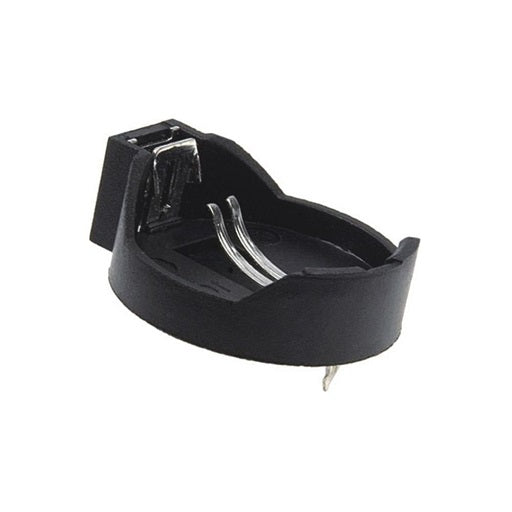 Porta Pila para Bateria CR2016 - CR2025 - CR2032 (3V) PortaPila para pila plana de 3V, Ferretronica