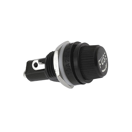 Portafusible Corto para Chasis - Fusible 5mm x 20mm Porta Fusible, Ferretrónica