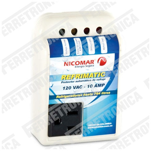 120V Voltage Protector Surge Protector For Refrigerators – 12A 1440W 1 Outlet