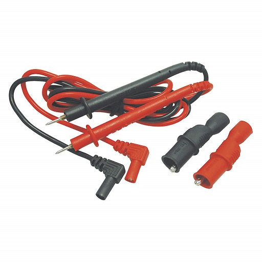 Puntas para Multimetro 10A - 1000V con Caimanes compatible con Multimetros UNIT y Genericos, Ferretrónica