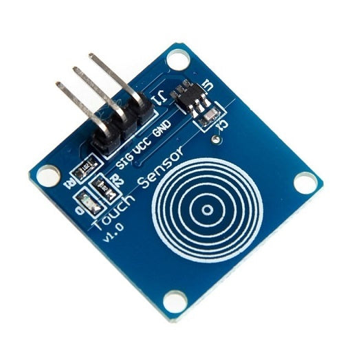 Sensor Touch Capacitivo Tactil Digital TTP223B 1 Canal compatible con Arduino - PIC - Raspberry PI, Ferretronica