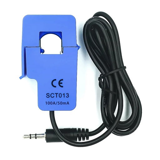 Sensor de Corriente AC No Invasivo 100A SCT-013-000 Tipo Pinza SCT 013 000 100A AC - 50mA, Ferretronica
