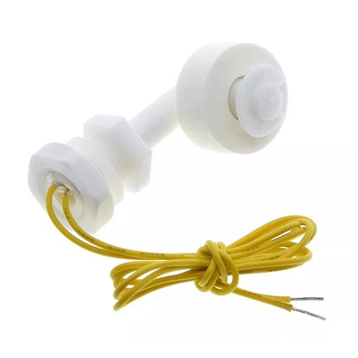 Sensor de Nivel de Agua Horizontal Tipo Flotador Recto en Angulo, Ferretronica