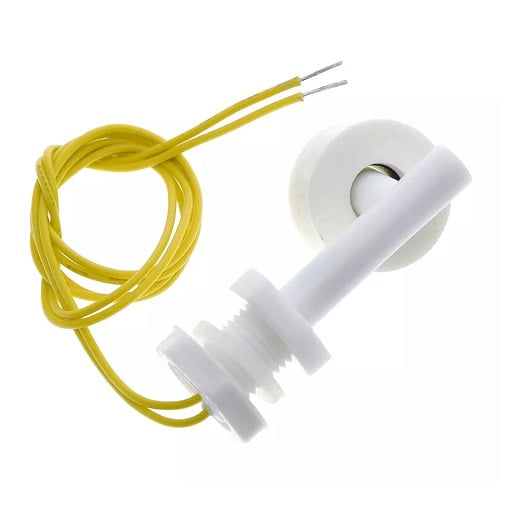 Sensor de Nivel de Agua Horizontal Tipo Flotador en Angulo Recto, Ferretronica