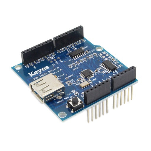 Shield USB Host V2.0 compatible con Arduino , Ferretrónica