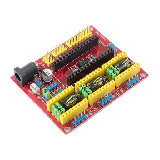 Shield CNC para Arduino Nano V4 Driver A4988 - DRV8825 CNC Shield V4, Ferretronica