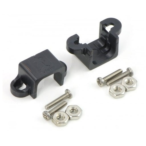 Soporte Negro para micro motores, sujetador para motorreductores de modelo N20 y N30, base de apoyo para motor recuctor, ferretronica