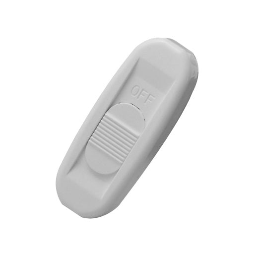 Switch de Paso Interruptor de Corredera - Lampara Color Blanco, Ferretrónica