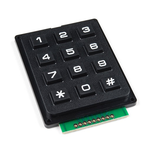 Teclado Matricial Profesional 3x4 Formato PCB 12 Teclas