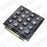 Teclado Matricial Profesional 4x4 Formato PCB 16 Teclas, Ferretrónica