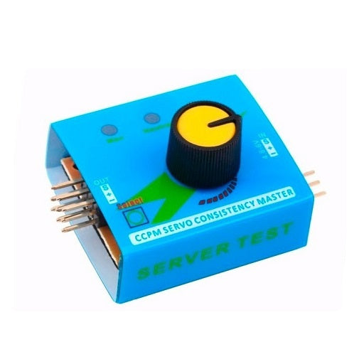 Tester Servomotor Generador de señales PWM, probador tester para servomotores , modelo Titan S812, ESC de 3 canales , ferretronica