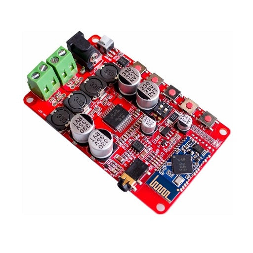 amplificador de audio TDA7492P de 50w estereo con bluetooth 4.0, ferretrónica