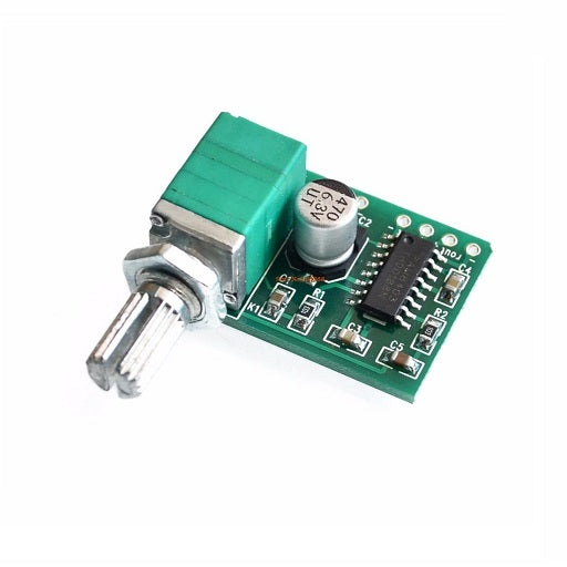 amplificador de audio pam8403 con potenciometro de 3w, ferretrónica