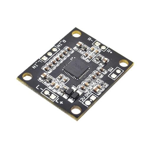 amplificador de audio pam8610 de 15w estereo, ferretrónica