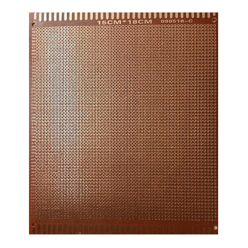 baquela universal puntos # 7, 15 cm x 18 cm, ferretrónica