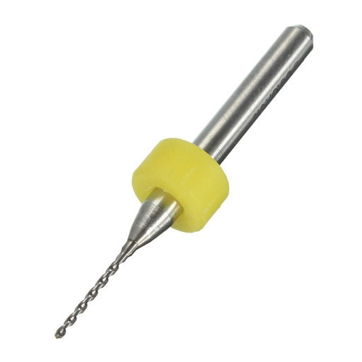 broca carburo de tungsteno para circuitos impresos pcb de 0.8 mm, 0.9 mm, 1 mm y 1.3 mm, ferretrónica