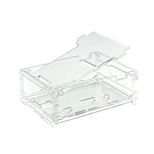 caja acrilica raspberry pi transparente, ferretrónica