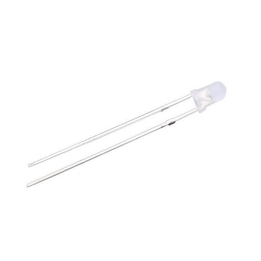 diodo led 3mm blanco difuso, ferretronica