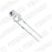 diodo led 3mm chorro rojo, azul, verde, amarillo, blanco, ferretrónica