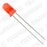 diodo led 3mm rojo difuso, ferretrónica