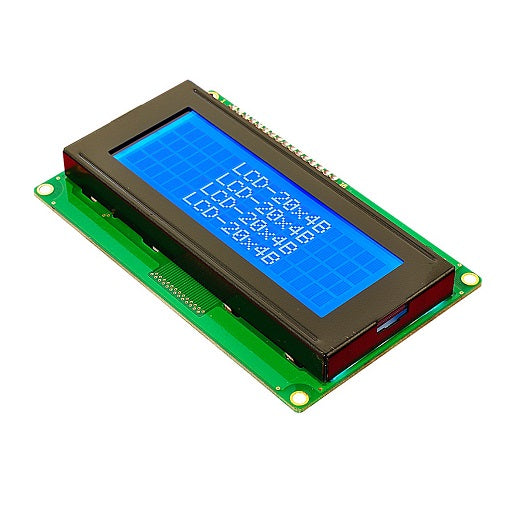 display lcd 4x20 azul con retroiluminacion, ferretronica