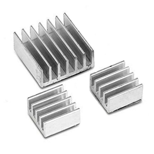 kit disipadores para raspberry pi 3 piezas, ferretronica