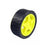 llanta para motorreductor amarillo con torque de 1Kg a 200 RPM con 5V de alimentación, robotica, Ferretronica