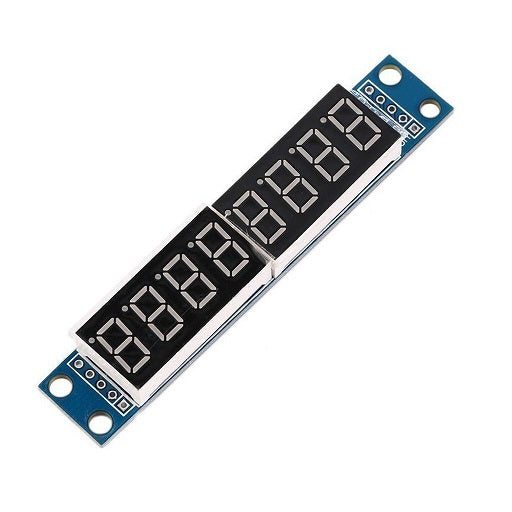modulo display de 7 segmentos con 8 digitos basado en el integrado MAX7219 , ferretronica