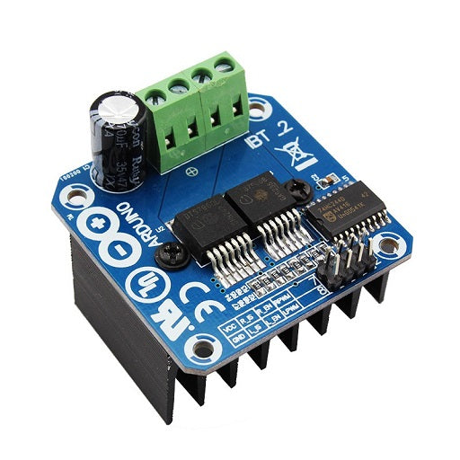 modulo puente h para controlar motores bts7960, ferretronica