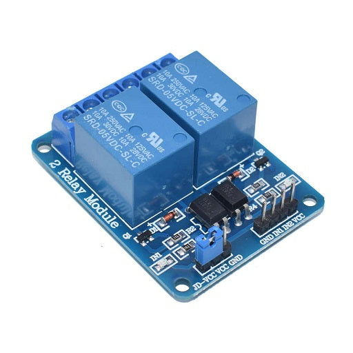 modulo relay 2 canales 5v rele, ferretronica