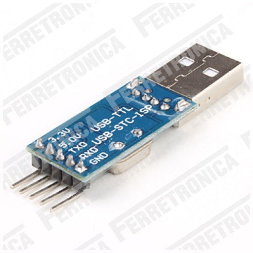 modulo usb conversor datos serial a ttl pl2303, ferretrónica