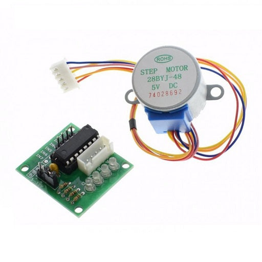 motor a pasos 28byj-48 4 fases 5v con driver uln2003 arduino motor paso a paso unipolar, ferretronica