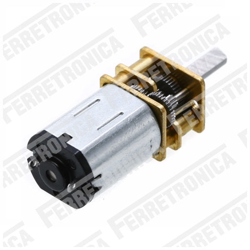 motorreductor 1kg de torque 100 RPM piñones metalicos especial para robotica, ferretrónica