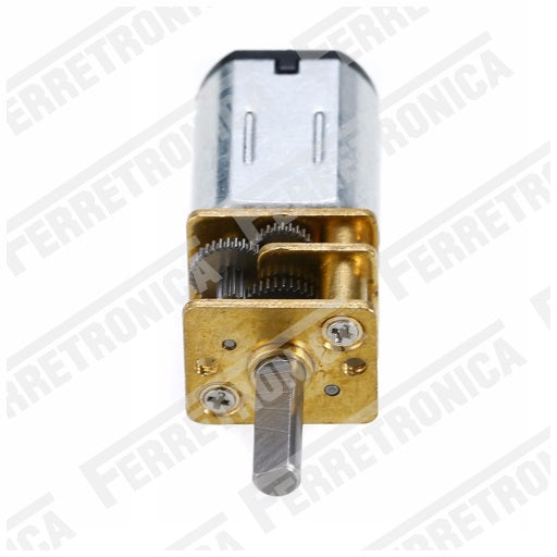 motorreductor 1kg de torque a 300 RPM piñones metalicos utilizado en robotica, ferretrónica