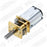 motorreductor 1kg de torque a 60 RPM piñones metalicos especial para robotica, ferretrónica