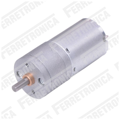 motorreductor 6 Kg de torque 100 RPM piñones metalicos especial para robotica, ferretrónica