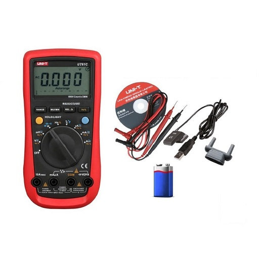 multimetro digital ut61c, ferretronica