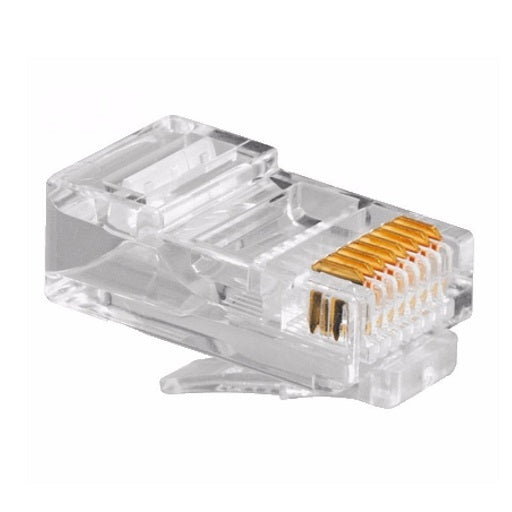 plug rj45 para ponchar cable de red utp, ferretrónica